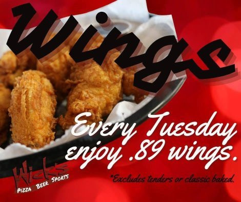 $.89 Wing Tuesday