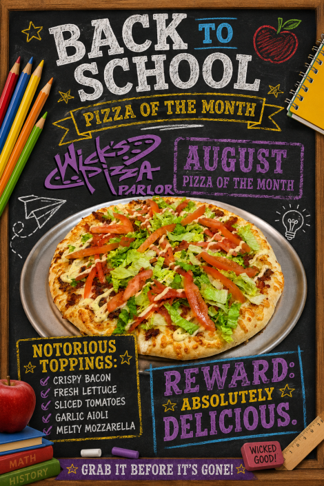August Pizza of the Month
