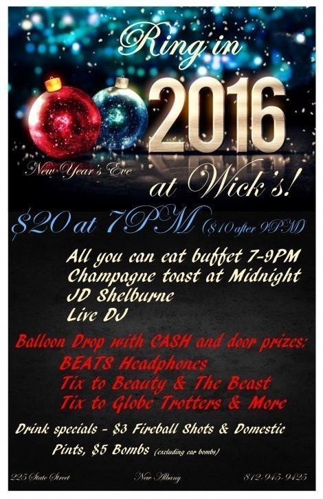 New Year's Eve 2016 Bash