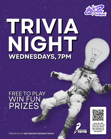 TRIVIA WEDNESDAY!  Hikes Point