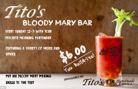 Titos Bloody Mary Bar